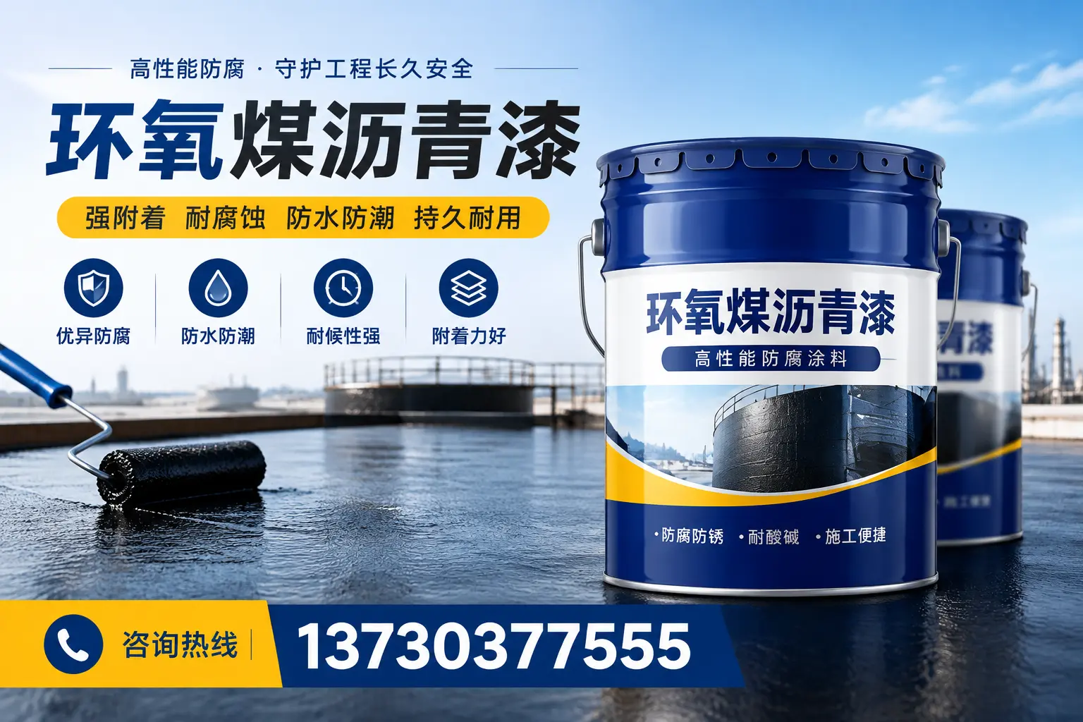 如何判断环氧煤沥青漆的质量?临沧消费者指南